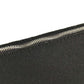 HERMES Serie Logo Makeup Pouch Felt Cosmetic Pouch Women's Black