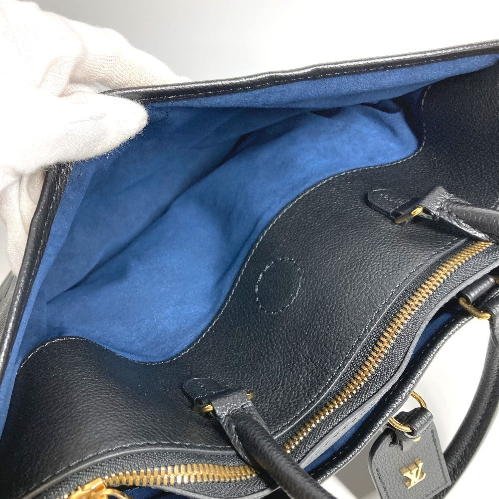 LOUIS VUITTON M46487 MonogramEmpreinte Trianon MM Trianon MM Shoulder Bag Tote Bag 2WAY Bag Shoulder Bag MonogramEmpreinteLeather Noir Black Used