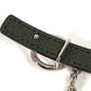 HERMES Carrousel Belt, Thin Leather Chain Belt, Epson, Women's, Vert Maki/Mauve Pale, Pink and Khaki