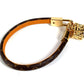 LOUIS VUITTON M8011F Monogram Petite Malle Bracelet, Monogram Canvas, Brown, Women's