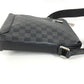 LOUIS VUITTON N40122 ダミエアンフィニ ディスカバリー メッセンジャー PPM カバン 斜め掛け ポシェット ショルダーバッグ ダミエアンフィニレザー ユニセックス ブラック