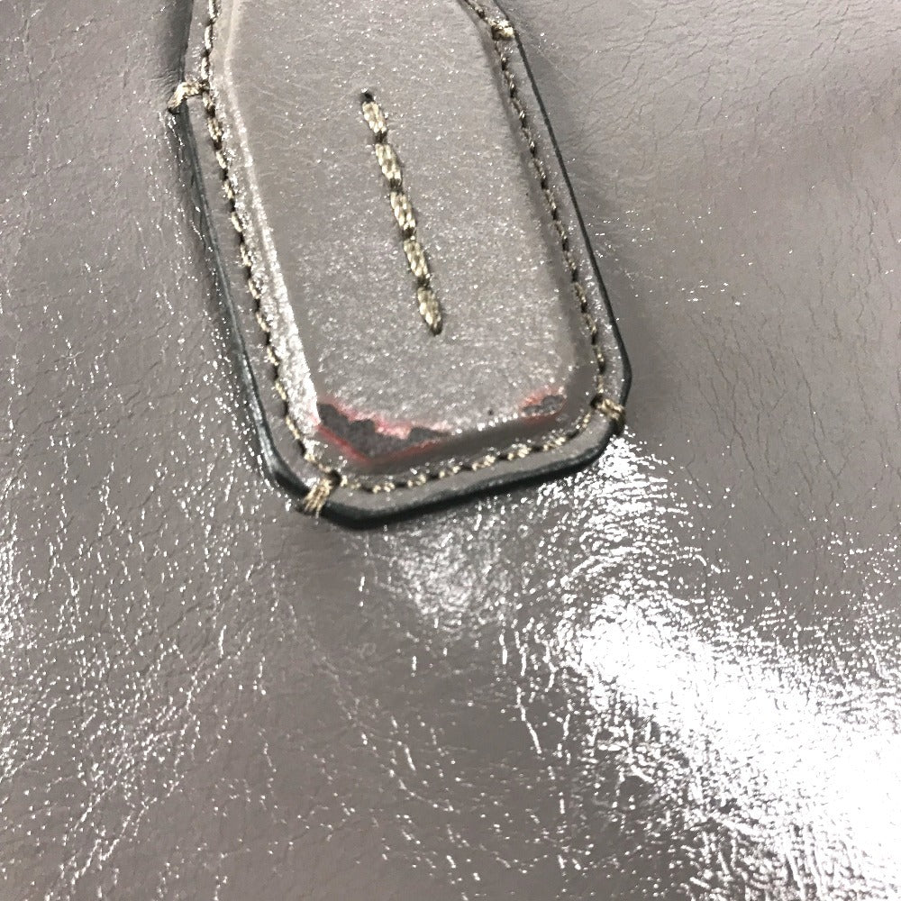 BURBERRY 8006616 ビジネスバッグ ロゴ 2WAYバッグ ショルダーバッグ トートバッグ ハンドバッグ レザー ユニセックス グレー