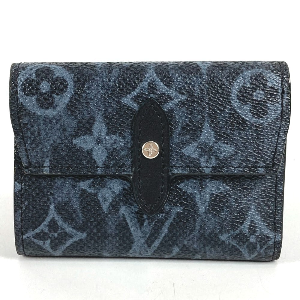 LOUIS VUITTON M69998 モノグラムパステル オーガナイザー･ドゥポッシュ ストラップ付き ショルダーウォレット 財布 3つ折り財布 レザー ユニセックス ネイビー