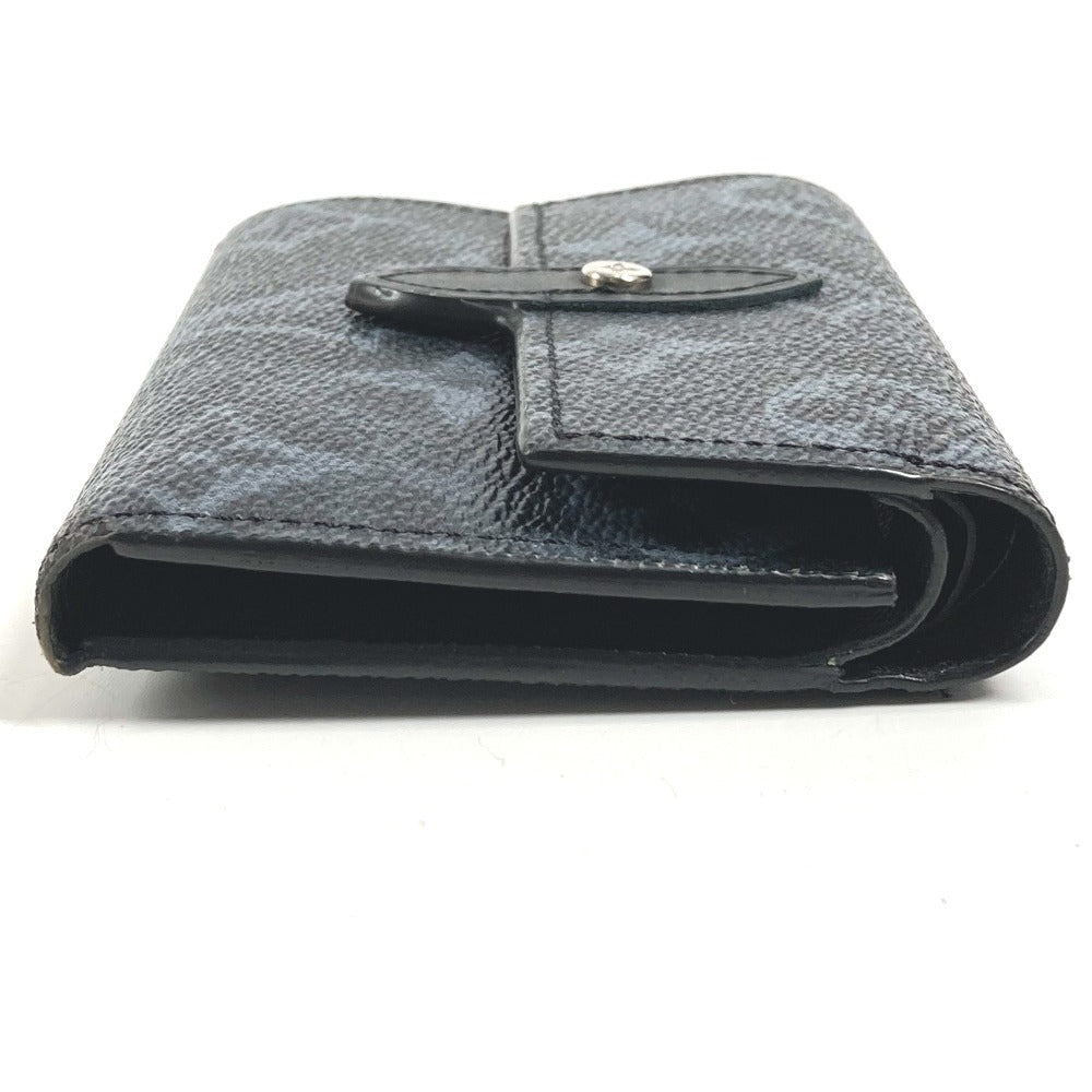 LOUIS VUITTON M69998 モノグラムパステル オーガナイザー･ドゥポッシュ ストラップ付き ショルダーウォレット 財布 3つ折り財布 レザー ユニセックス ネイビー