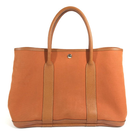 HERMES ガーデンパーティ36 PM ガーデンパーティ 36 カバン バッグ ハンドバッグ ショルダーバッグ 肩掛け トートバッグ ネゴンダ ユニセックス オレンジ