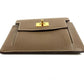 HERMES H Logo Kelly Pocket Compact Wallet/Coin Purse, Epson, Unisex, Etoupe, Gray