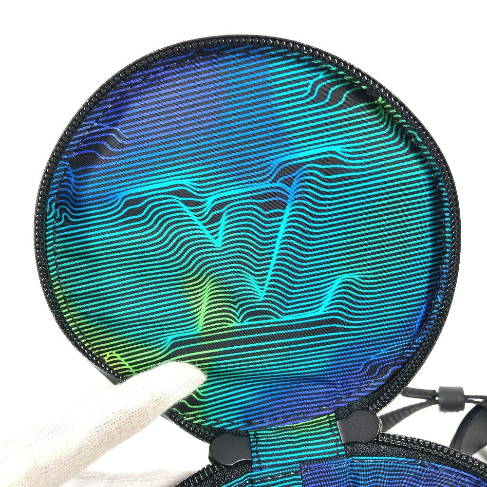 LOUIS VUITTON M45604 ルイ・ヴィトン 2054 エクスパンダブル ポロション カバン 斜め掛け ポーチ レインボー ショルダーバッグ レザー/ナイロン ユニセックス ブラック