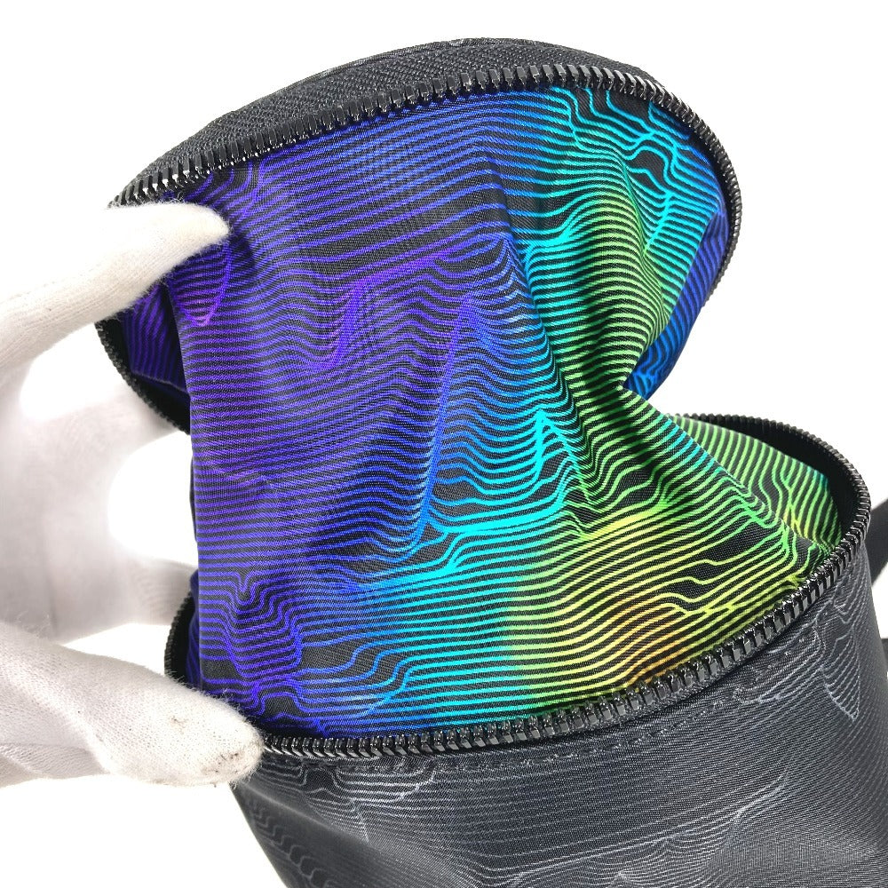 LOUIS VUITTON M45604 ルイ・ヴィトン 2054 エクスパンダブル ポロション カバン 斜め掛け ポーチ レインボー ショルダーバッグ レザー/ナイロン ユニセックス ブラック