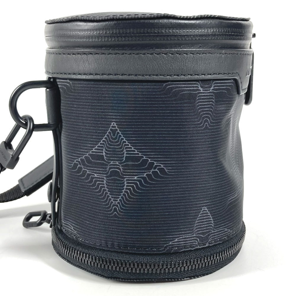 LOUIS VUITTON M45604 ルイ・ヴィトン 2054 エクスパンダブル ポロション カバン 斜め掛け ポーチ レインボー ショルダーバッグ レザー/ナイロン ユニセックス ブラック