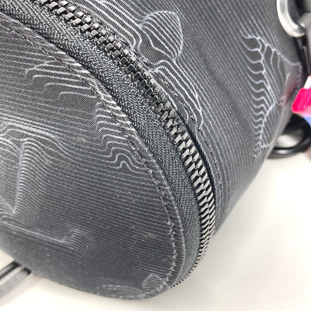 LOUIS VUITTON M45604 ルイ・ヴィトン 2054 エクスパンダブル ポロション カバン 斜め掛け ポーチ レインボー ショルダーバッグ レザー/ナイロン ユニセックス ブラック