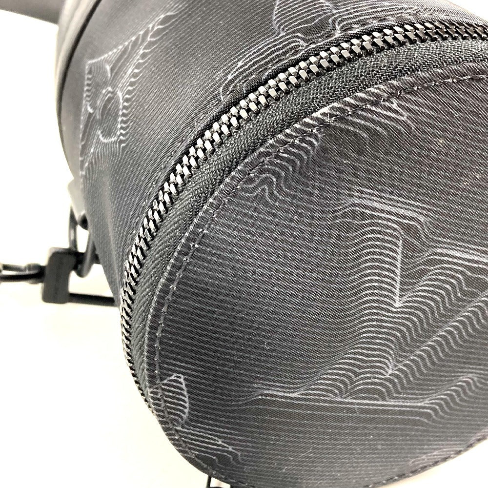 LOUIS VUITTON M45604 ルイ・ヴィトン 2054 エクスパンダブル ポロション カバン 斜め掛け ポーチ レインボー ショルダーバッグ レザー/ナイロン ユニセックス ブラック