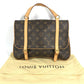 LOUIS VUITTON M51158 モノグラム カバン マレルサックアド 訳あり フラップ ハンドバッグ モノグラムキャンバス ユニセックス ブラウン