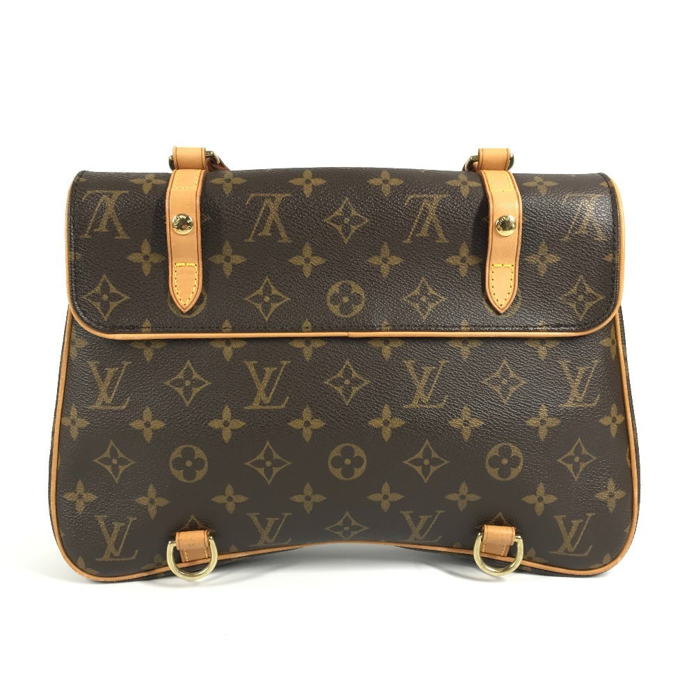 LOUIS VUITTON M51158 モノグラム カバン マレルサックアド 訳あり フラップ ハンドバッグ モノグラムキャンバス ユニセックス ブラウン