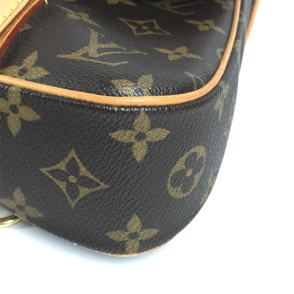 LOUIS VUITTON M51158 モノグラム カバン マレルサックアド 訳あり フラップ ハンドバッグ モノグラムキャンバス ユニセックス ブラウン