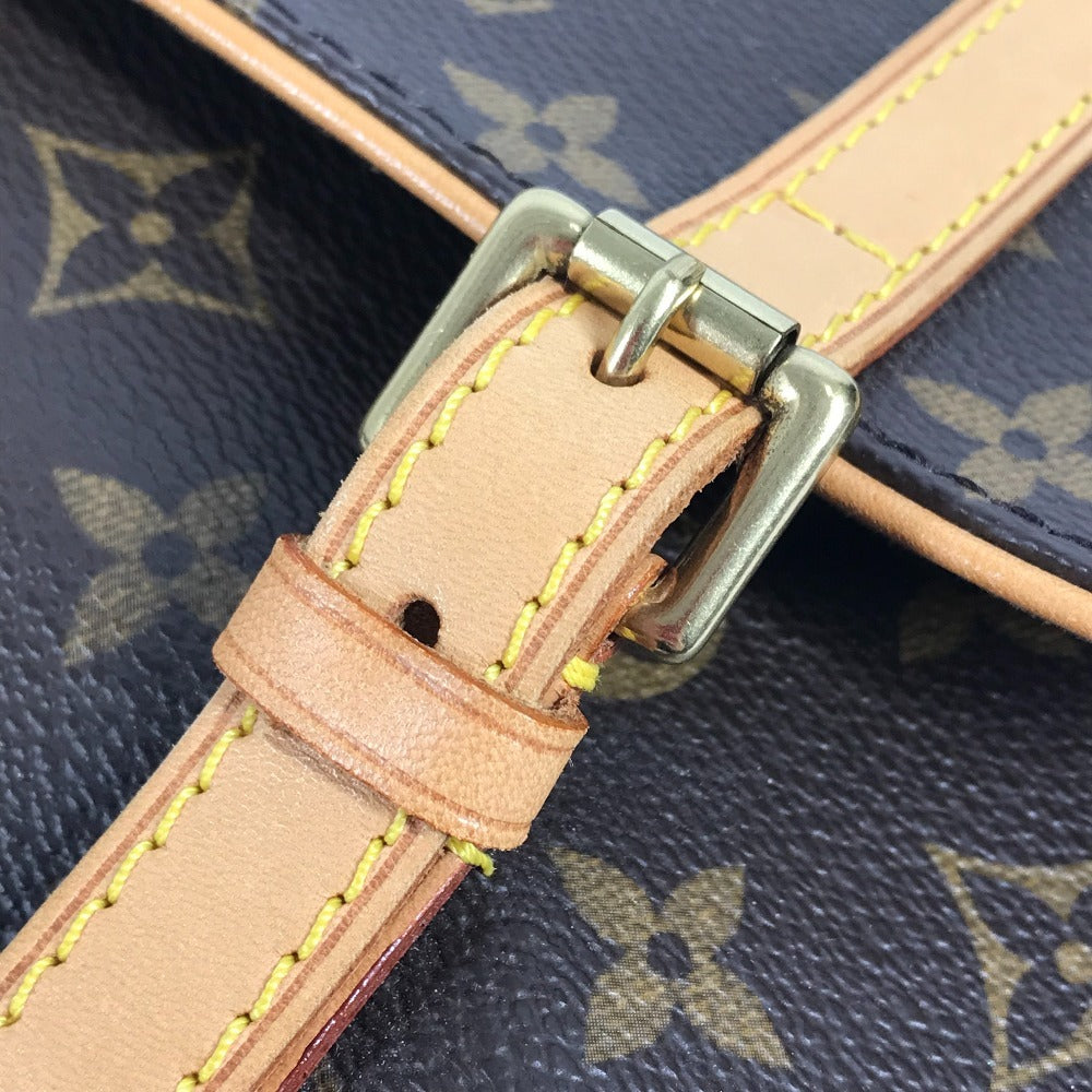 LOUIS VUITTON M51158 モノグラム カバン マレルサックアド 訳あり フラップ ハンドバッグ モノグラムキャンバス ユニセックス ブラウン