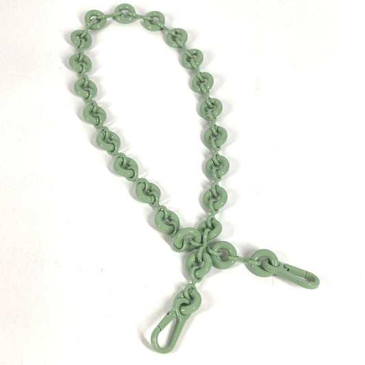 LOEWE ドーナツチェーン チェーンストラップ ショルダーストラップ ユニセックス グリーン