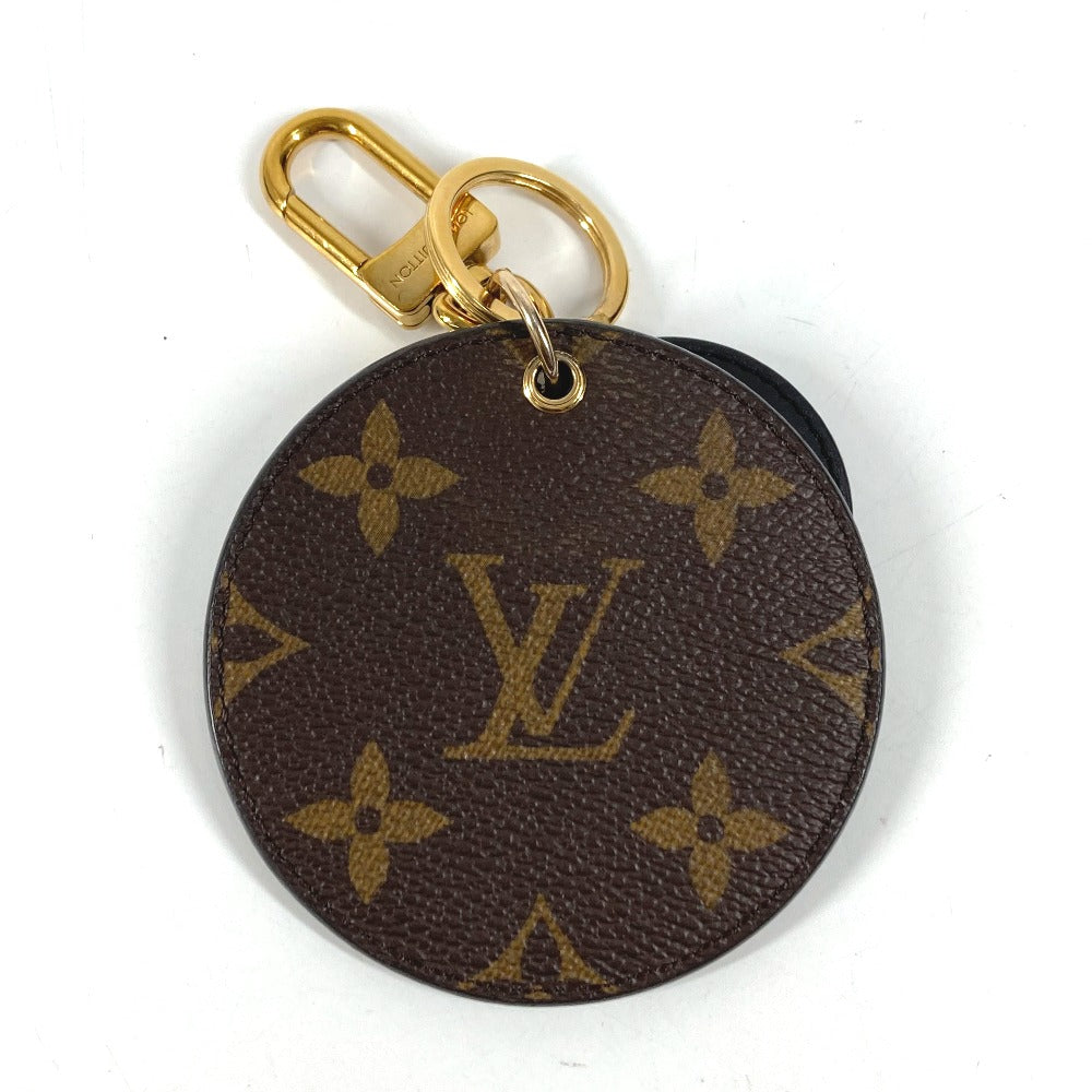 LOUIS VUITTON M69317 モノグラムジャイアント ポルトクレイリュストレ キーホルダー キーリング キーチェーン バッグチャーム モノグラムジャイアントキャンバス ユニセックス ブラウン
