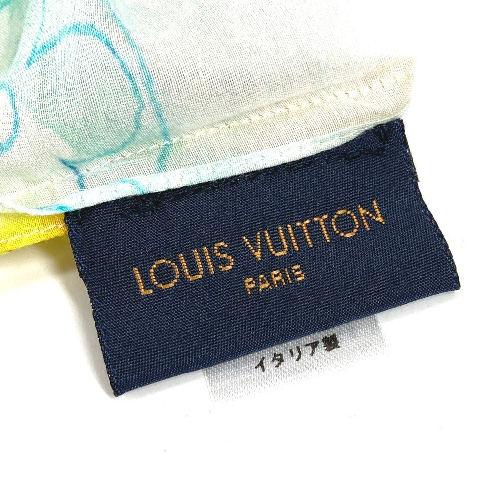 LOUIS VUITTON M76772 モノグラムウォーターカラー スパンコール マスクカバー 巾着ポーチ セット ペア マスク コットン ユニセックス マルチカラー