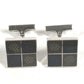 LOUIS VUITTON ダミエ ロゴ カフス アクセサリー カフス AG925 ユニセックス シルバー