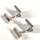 LOUIS VUITTON ダミエ ロゴ カフス アクセサリー カフス AG925 ユニセックス シルバー