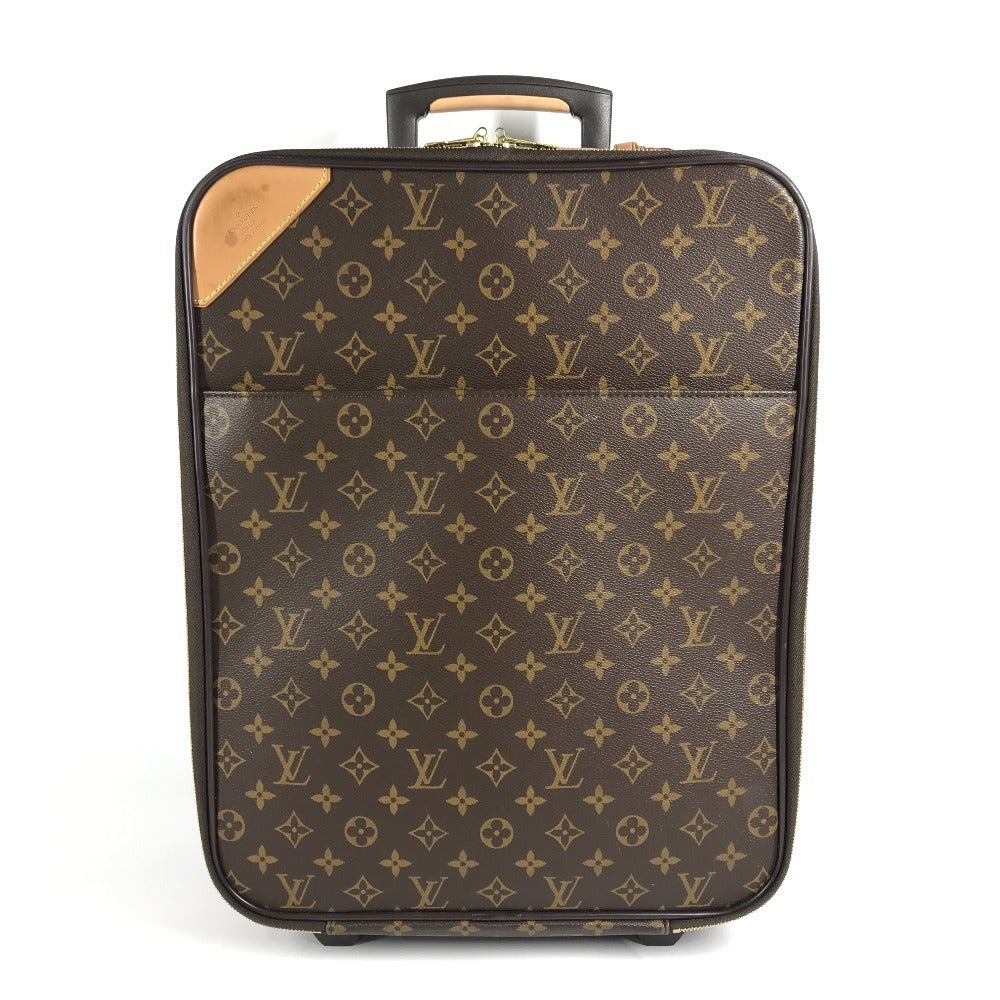 LOUIS VUITTON M23293 モノグラム ペガス45 ペガス 45 2輪 スーツケース トラベルバッグ キャリーバッグ モノグラムキャンバス ユニセックス ブラウン