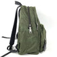 PRADA Triangle Logo Plate Bag Backpack Rucksack Nylon Unisex Khaki