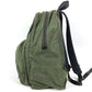 PRADA Triangle Logo Plate Bag Backpack Rucksack Nylon Unisex Khaki