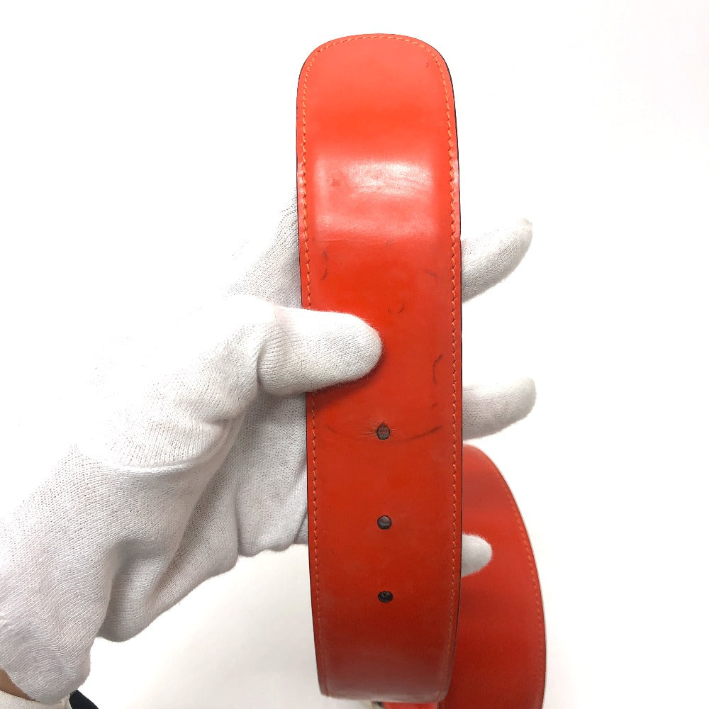 GUCCI 032 194 0979 GG ロゴ ファッション小物 ベルト ウエストベルト ベルト レザー レディース オレンジ