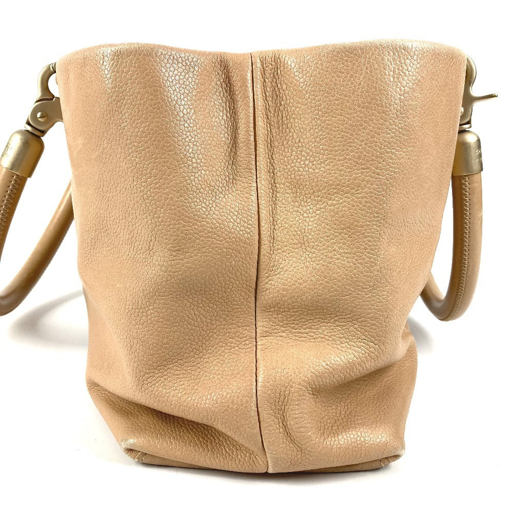 CHANEL CC ココマーク ロゴ カバン トートバッグ 肩掛け ハンドバッグ ショルダーバッグ キャビアスキン ユニセックス ベージュ