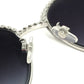 CHANEL 4242 CC Logo Coco Mark Chain Eyeglasses/Sunglasses, Plastic, Women's, Black