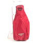 PRADA Triangle Logo Plate Plastic Handle Bag Handbag Shoulder Bag Nylon Unisex Red