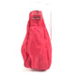 PRADA Triangle Logo Plate Plastic Handle Bag Handbag Shoulder Bag Nylon Unisex Red