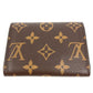 LOUIS VUITTON M41939 モノグラム ポルトモネロザリ コンパクトウォレット フラップ 2つ折り財布 モノグラムキャンバス ユニセックス フューシャ ブラウン
