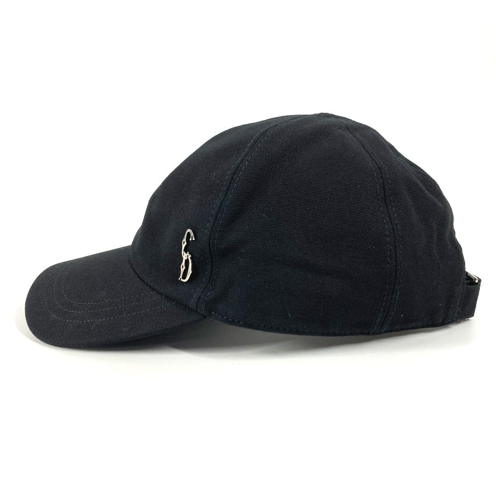 Dior 383C901A4511 CD Logo Apparel Hat Cap Baseball Cap Cotton Men's Black