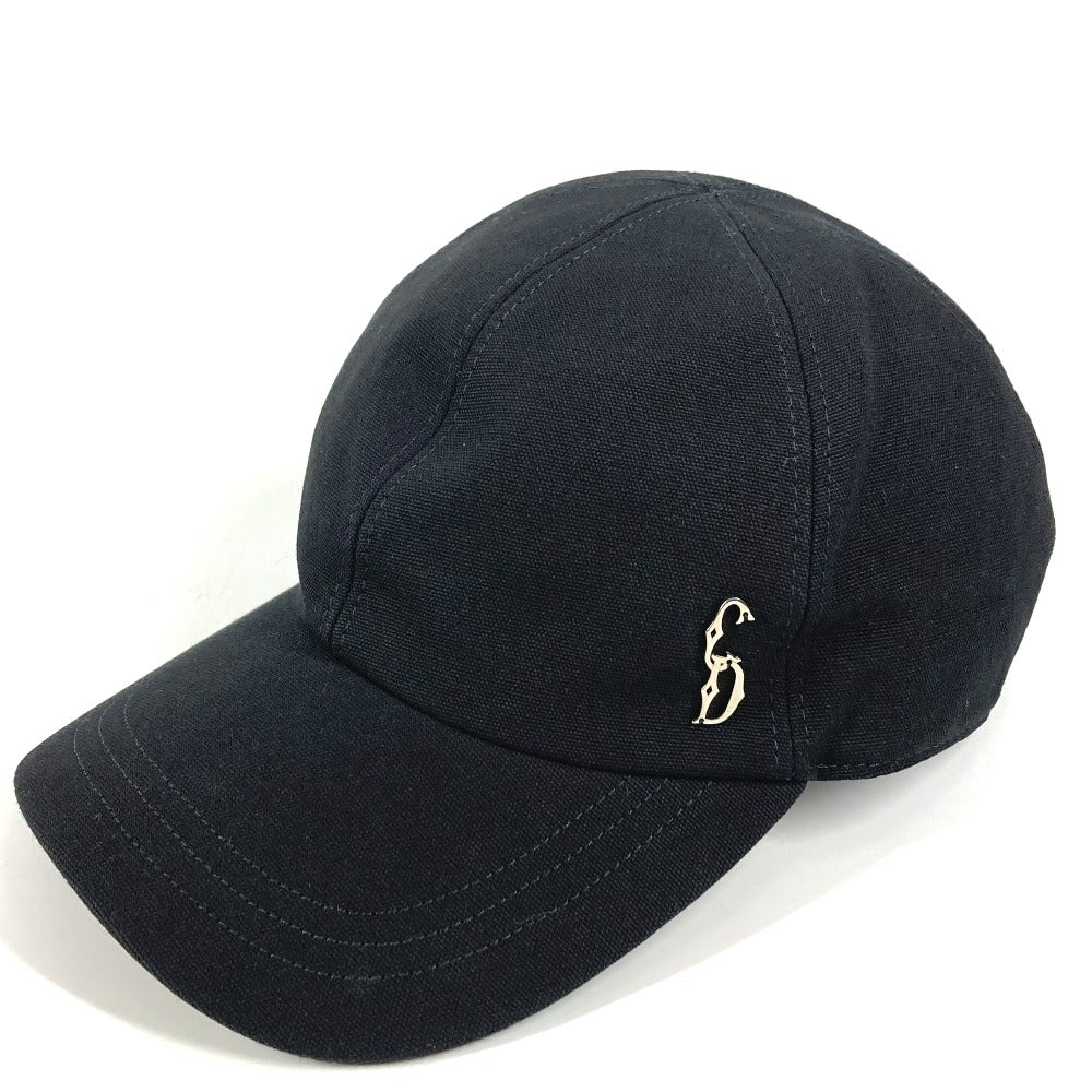 Dior 383C901A4511 CD Logo Apparel Hat Cap Baseball Cap Cotton Men's Black