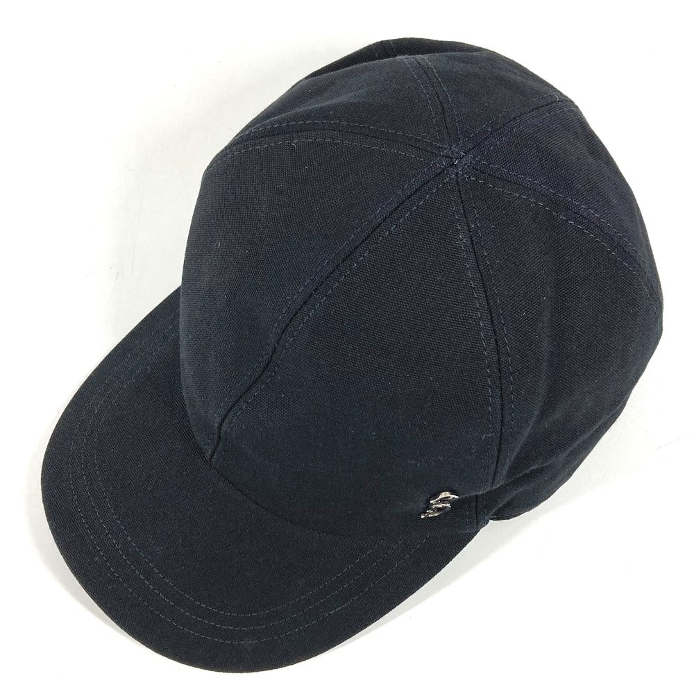 Dior 383C901A4511 CD Logo Apparel Hat Cap Baseball Cap Cotton Men's Black