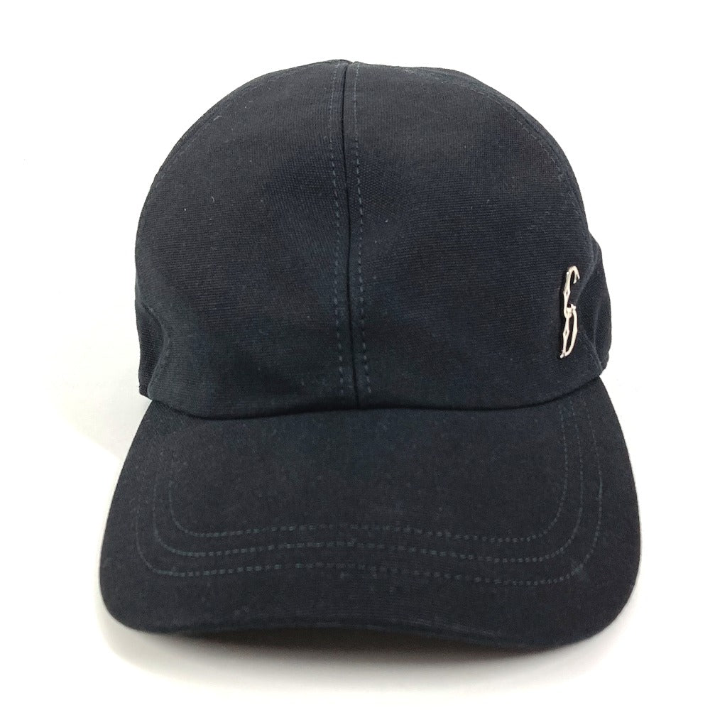 Dior 383C901A4511 CD Logo Apparel Hat Cap Baseball Cap Cotton Men's Black