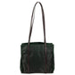 PRADA Triangle Logo Plate Handbag Tote Bag Shoulder Bag Nylon Unisex Khaki