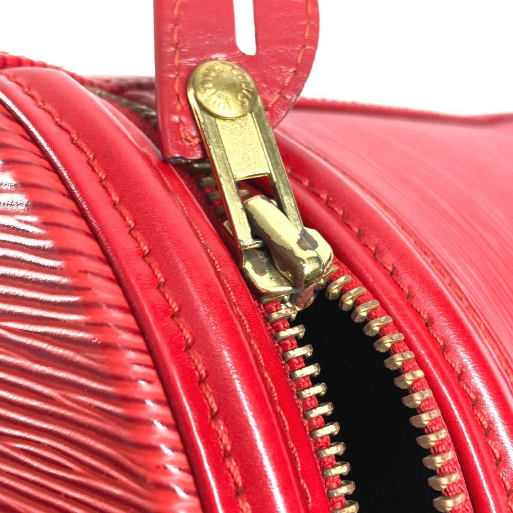 LOUIS VUITTON M48037 Epi Cannes Vanity Bag Handbag Handbag Epi Leather Women's Castilian Red Red