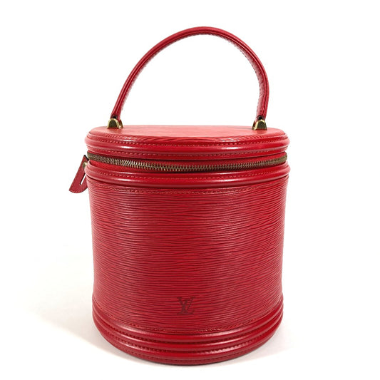 LOUIS VUITTON M48037 エピ　 カンヌ バニティバッグ カバン ハンドバッグ ハンドバッグ エピレザー レディース カスティリアンレッド レッド