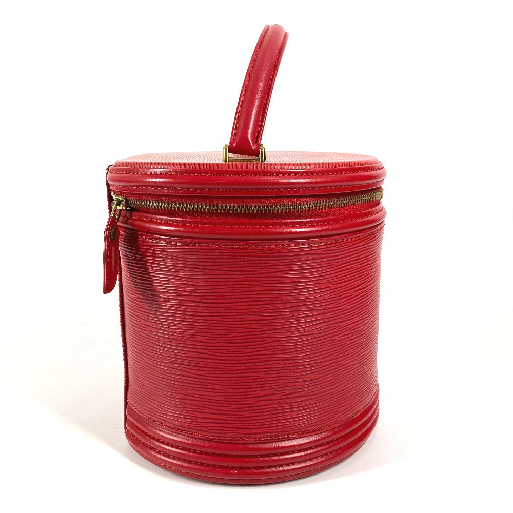 LOUIS VUITTON M48037 Epi Cannes Vanity Bag Handbag Handbag Epi Leather Women's Castilian Red Red
