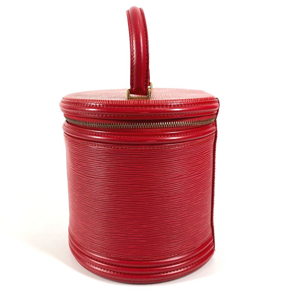 LOUIS VUITTON M48037 Epi Cannes Vanity Bag Handbag Handbag Epi Leather Women's Castilian Red Red