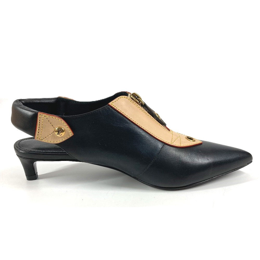 LOUIS VUITTON 1AD301 アリュール 靴 シューズ ハイヒール パンプス レザー レディース ブラック