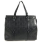 GUCCI 625774 GG Embossed Logo Bag Tote Bag Shoulder Bag Leather Unisex Black