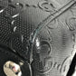 GUCCI 625774 GG Embossed Logo Bag Tote Bag Shoulder Bag Leather Unisex Black