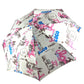 CHANEL CC Coco Mark All-Over Print Folding Umbrella Umbrella Polyester Unisex White