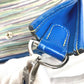 HERMES H-perforated logo Evelyne 1 bag crossbody shoulder bag leather unisex blue
