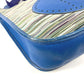 HERMES H-perforated logo Evelyne 1 bag crossbody shoulder bag leather unisex blue
