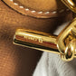 HERMES Vintage Vespa PM Crossbody Bag Leather Unisex Brown