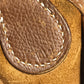 HERMES Vintage Vespa PM Crossbody Bag Leather Unisex Brown